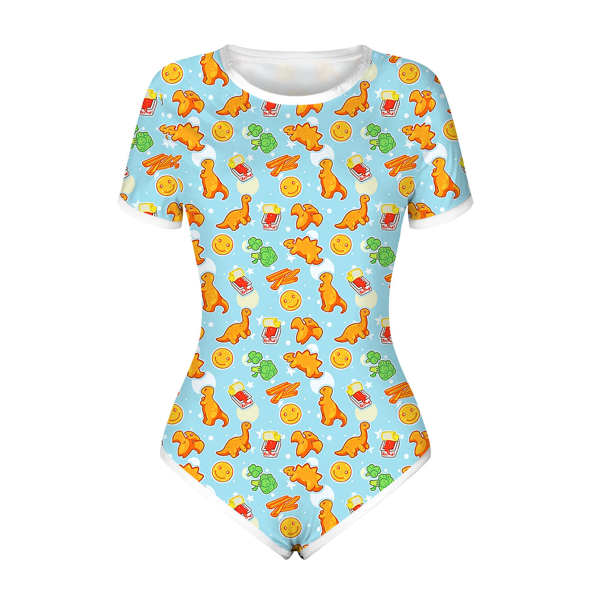 Women's Slim-Fit Short Sleeve Fashion Jumpsuit