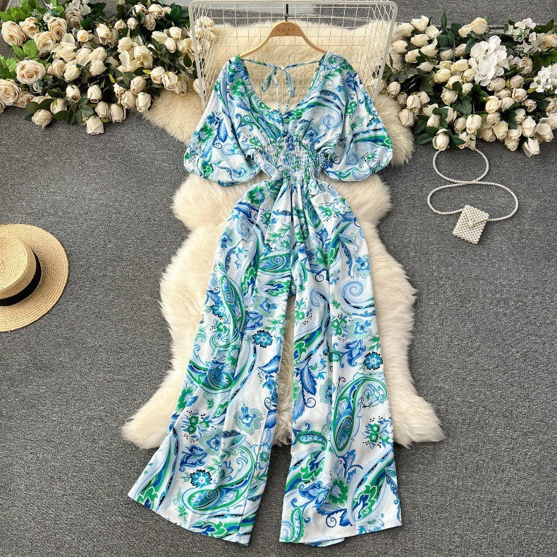 Lady Temperament Casual Wide Leg Jumpsuit