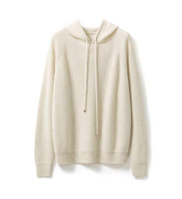 Autumn and Winter Thickening Knitted Hat Loose Sweater
