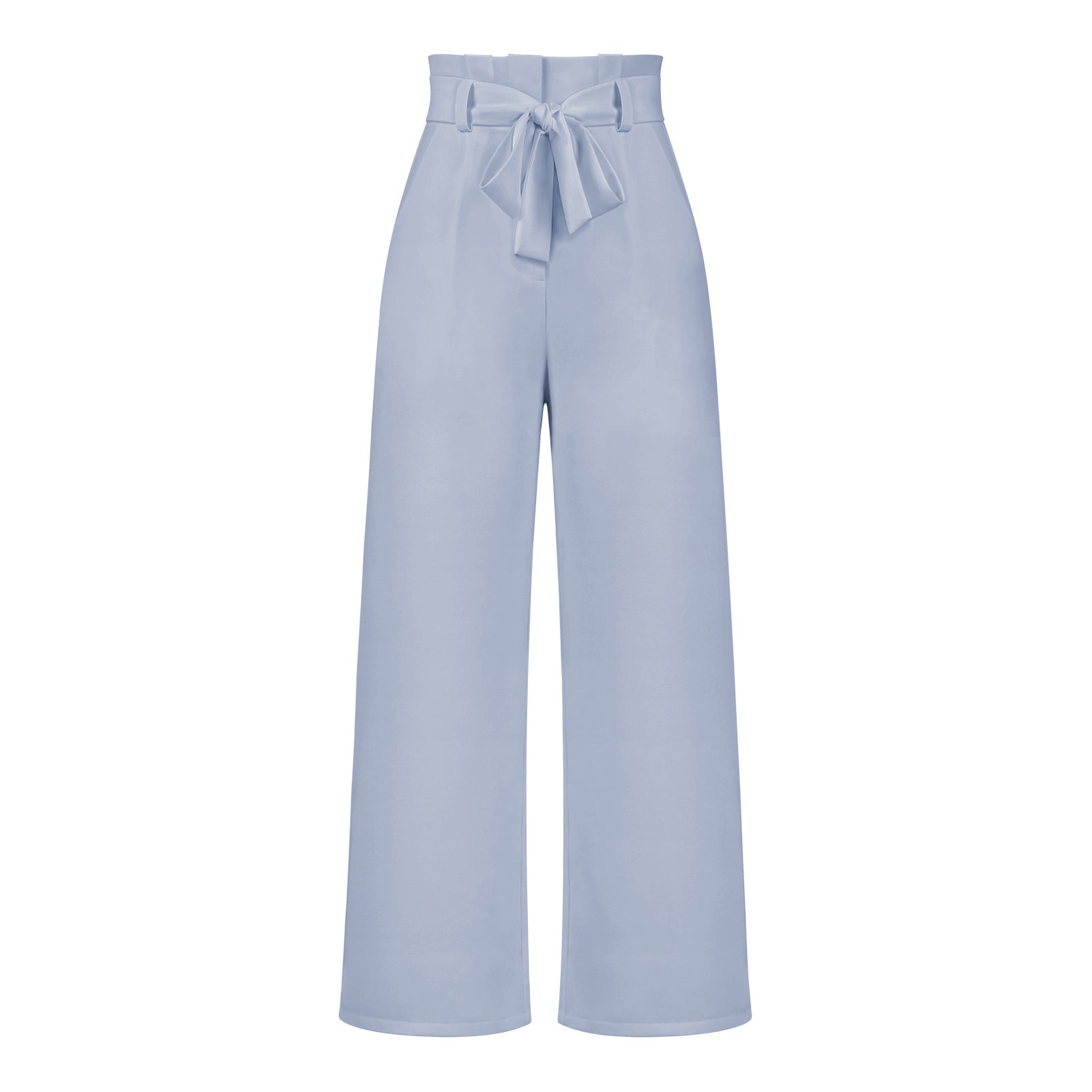 Women's Ice Silk Casual Wide-Leg Trousers
