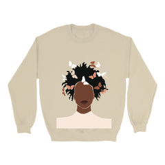 Cartoon Print Casual Pullover Sweatshirt