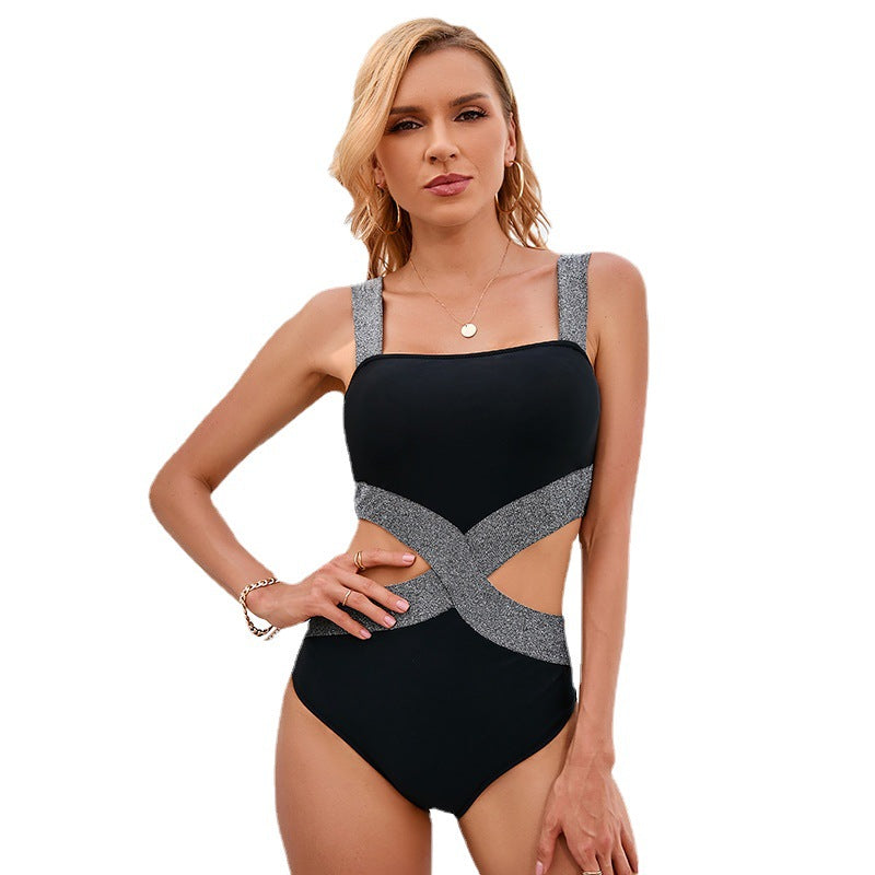 Women's Sexy Cutout One-Piece Swimsuit
