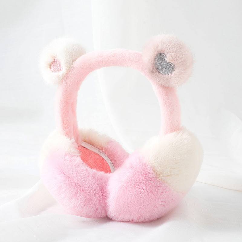 Y2K-Style Winter Ear Muffs – Cute Plush Ear Covers, Cold Protection