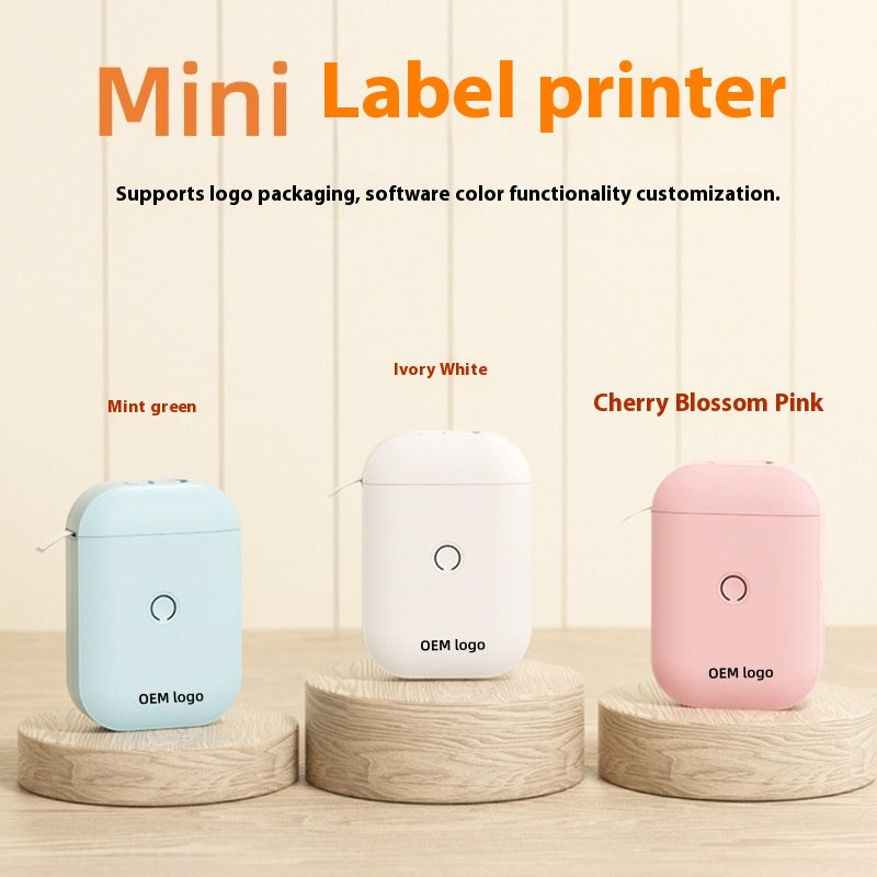 Compact Bluetooth Label Maker for Easy Organization