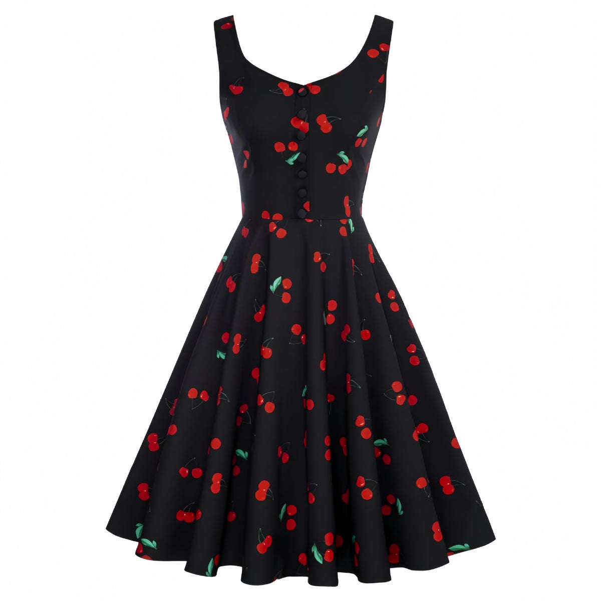 Retro Cocktail Party Ball Gown Sleeveless Homecoming Dress