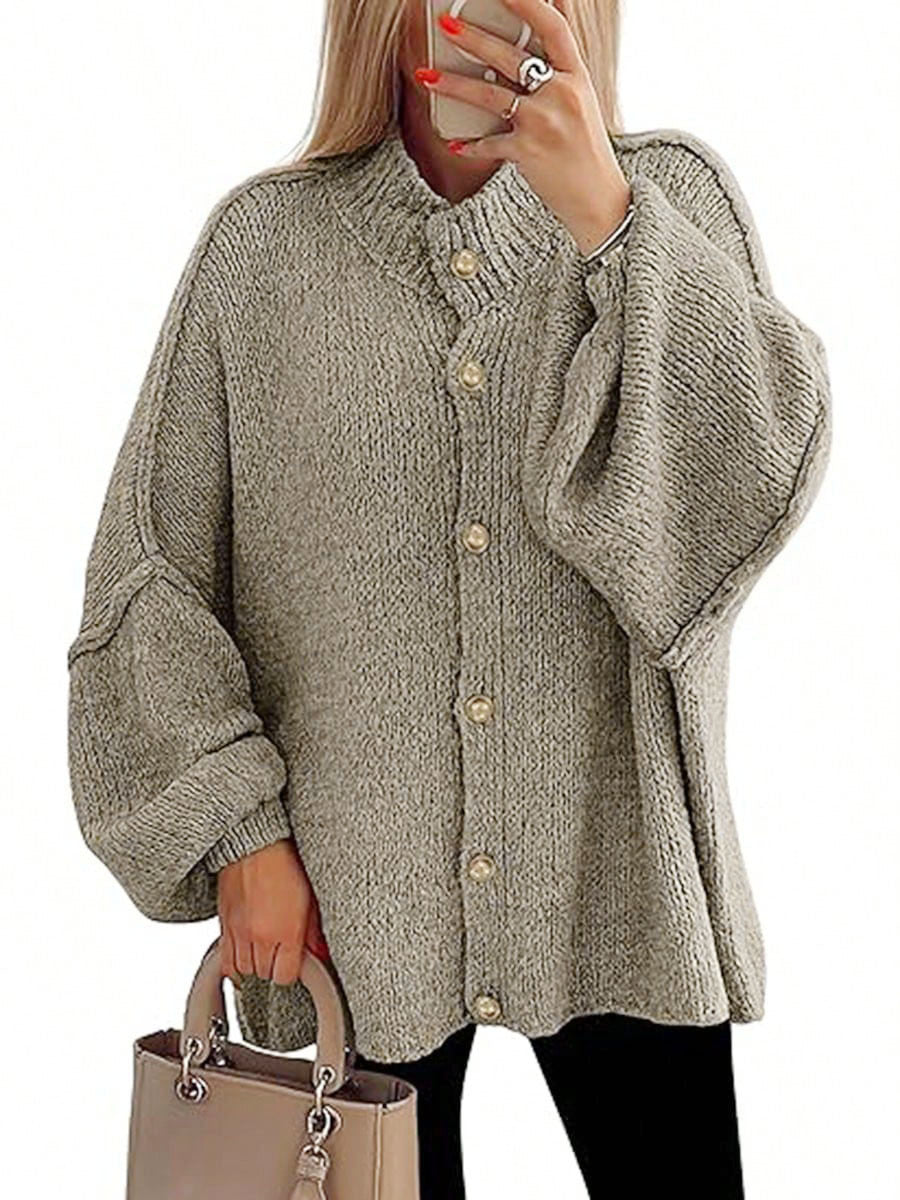 Autumn and Winter College Style Lazy Knitted Women's