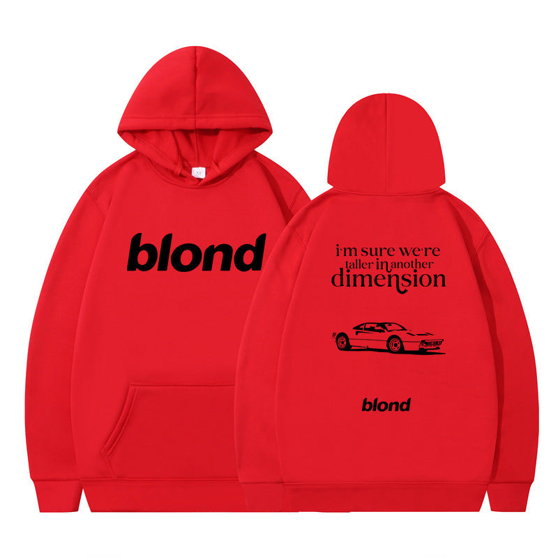 Cozy Fleece Geometric Casual Hoodie