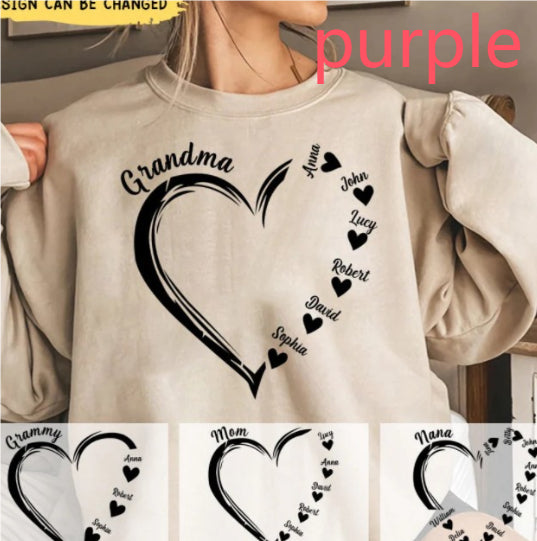 Trendy Printed Loose Long-Sleeve Fashion Hoodie