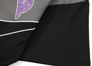 Retro Colorblock Drop-Shoulder Short Sleeve Tee