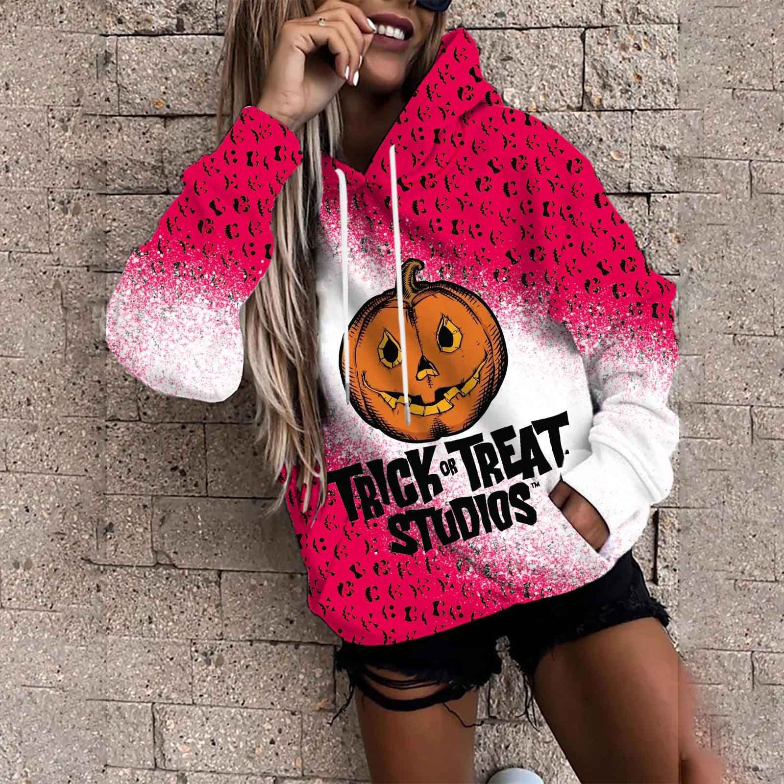 Women's Halloween Padded Streetwear Sweatshirt