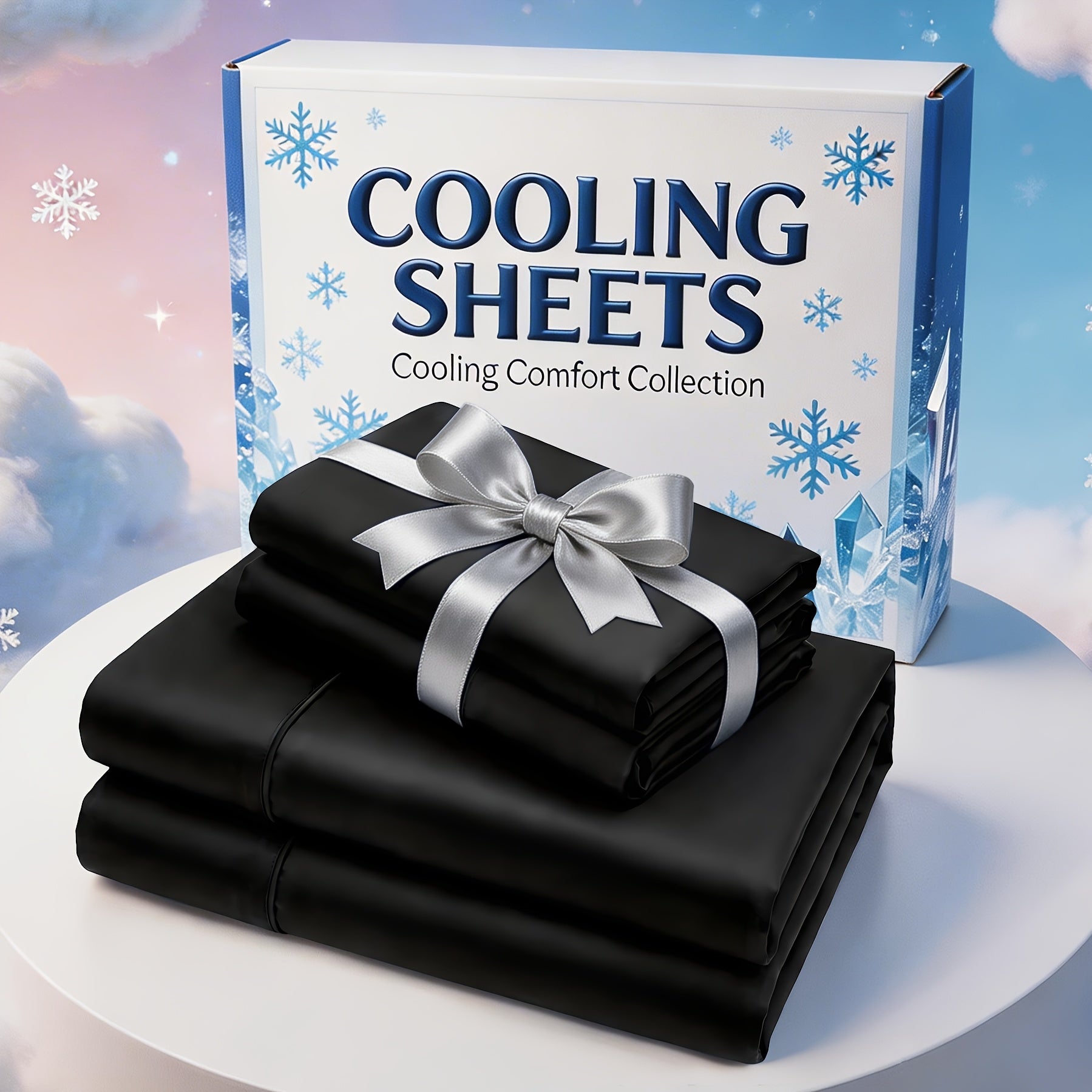 Luxury Extra Deep Pocket Bamboo Fiber Sheet Set – Breathable, Cooling & Wrinkle‑Free