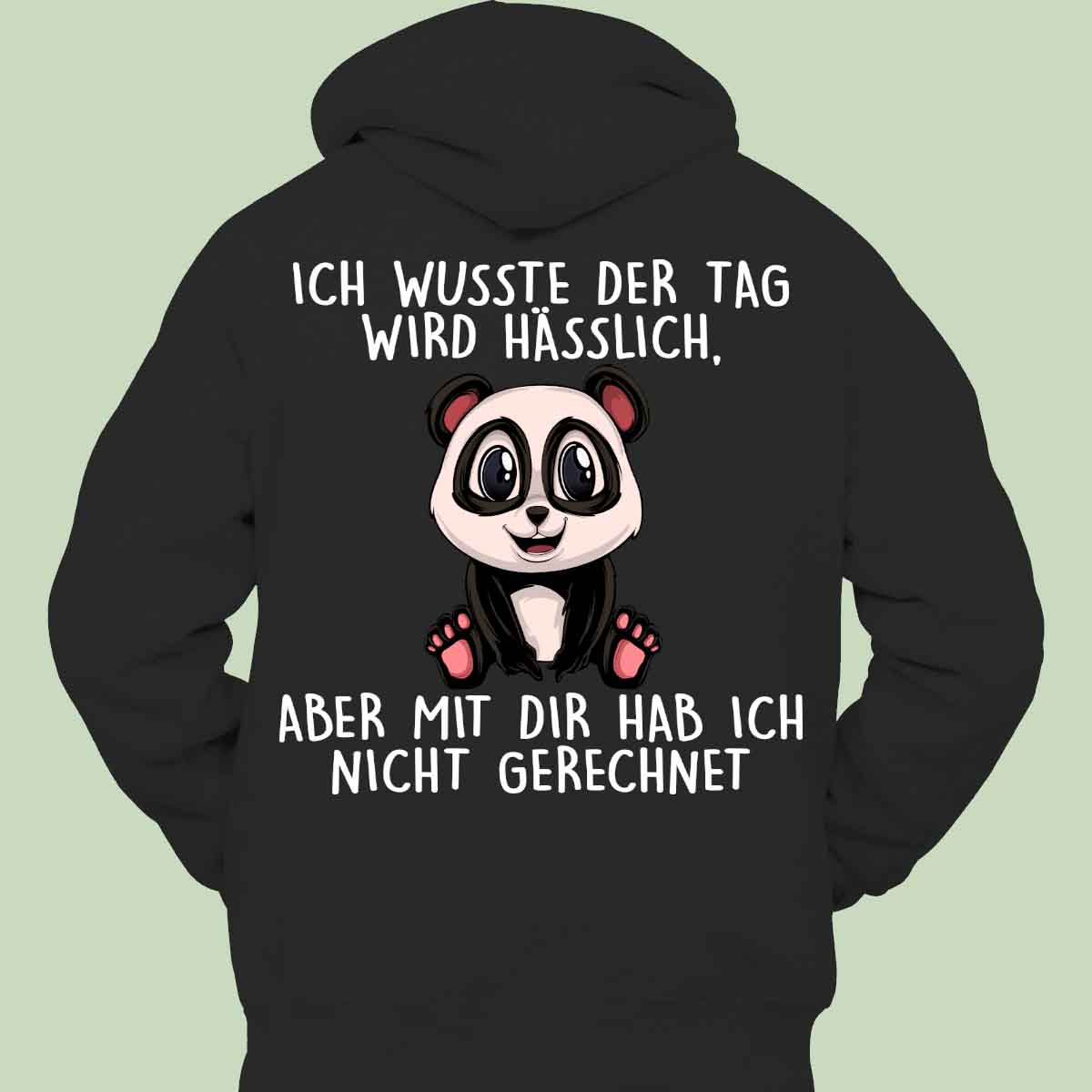 Unisex Cute Panda Graphic Hoodie Casual Streetwear