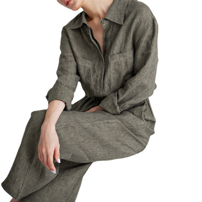 Chic Plus Size Wide-Leg Jumpsuit