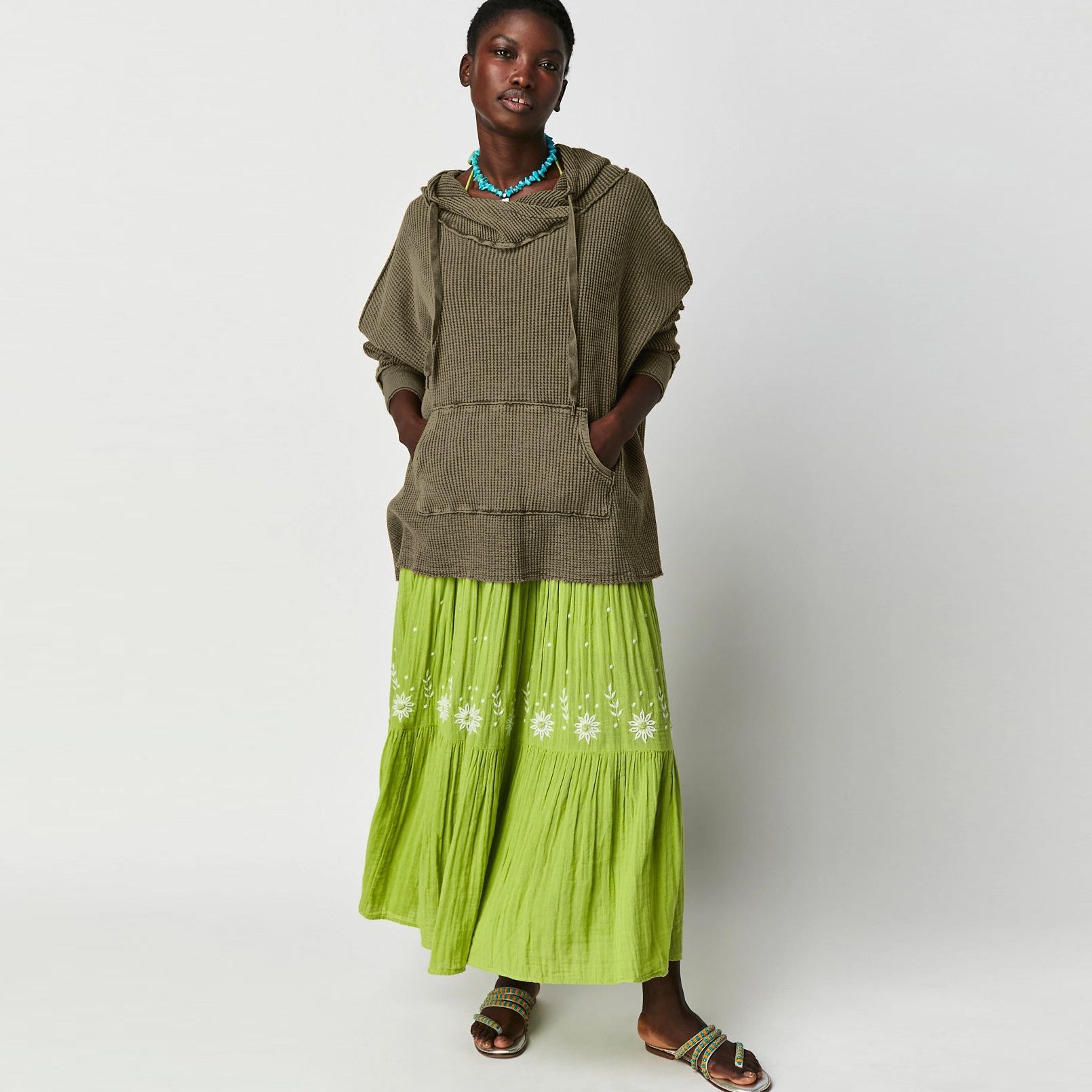 Cozy Oversized Hooded Sweater for Women