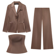 Luxurious Fur-Lined Parka & Cozy Sweatpants Set