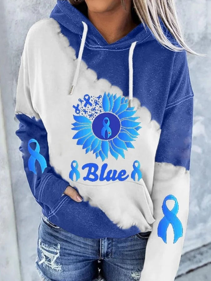 Women's Cozy Casual Drawstring Pullover Hoodie