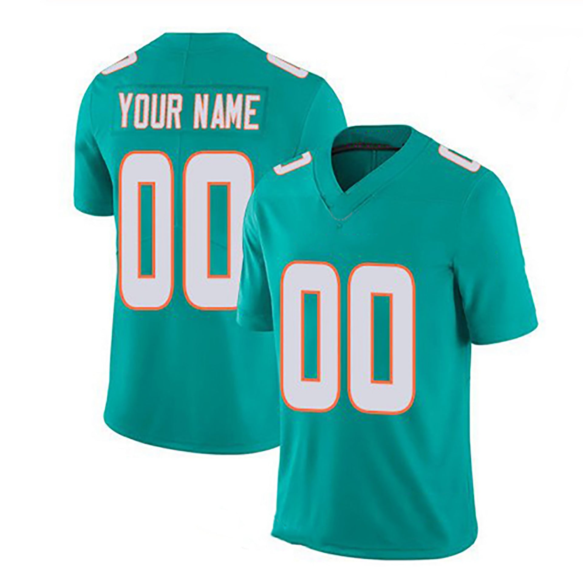 Custom American Football Short Sleeve Jersey