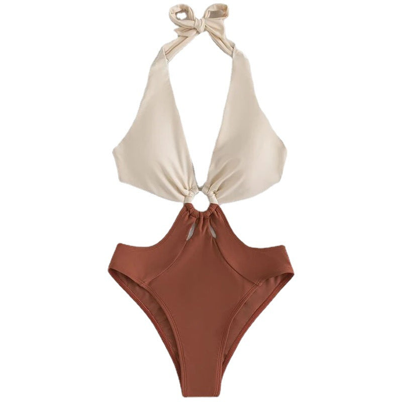Women's Figure-Flattering Slimming One-Piece Beach Bikini