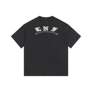 Customizable Pure Cotton Workwear T‑Shirt – Loose Fit, Solid Colors