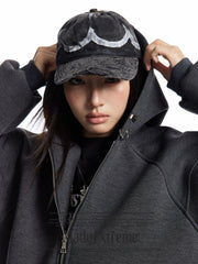 Cozy Unisex Zip-Up Hoodie Sweatshirt