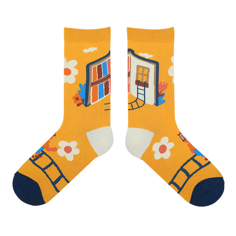 Learn to Love Yourself with Customizable Mid-Calf Socks