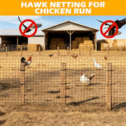 Heavy-Duty Breathable UV-Resistant Bird Netting Mesh – Reusable Garden and Poultry Protection