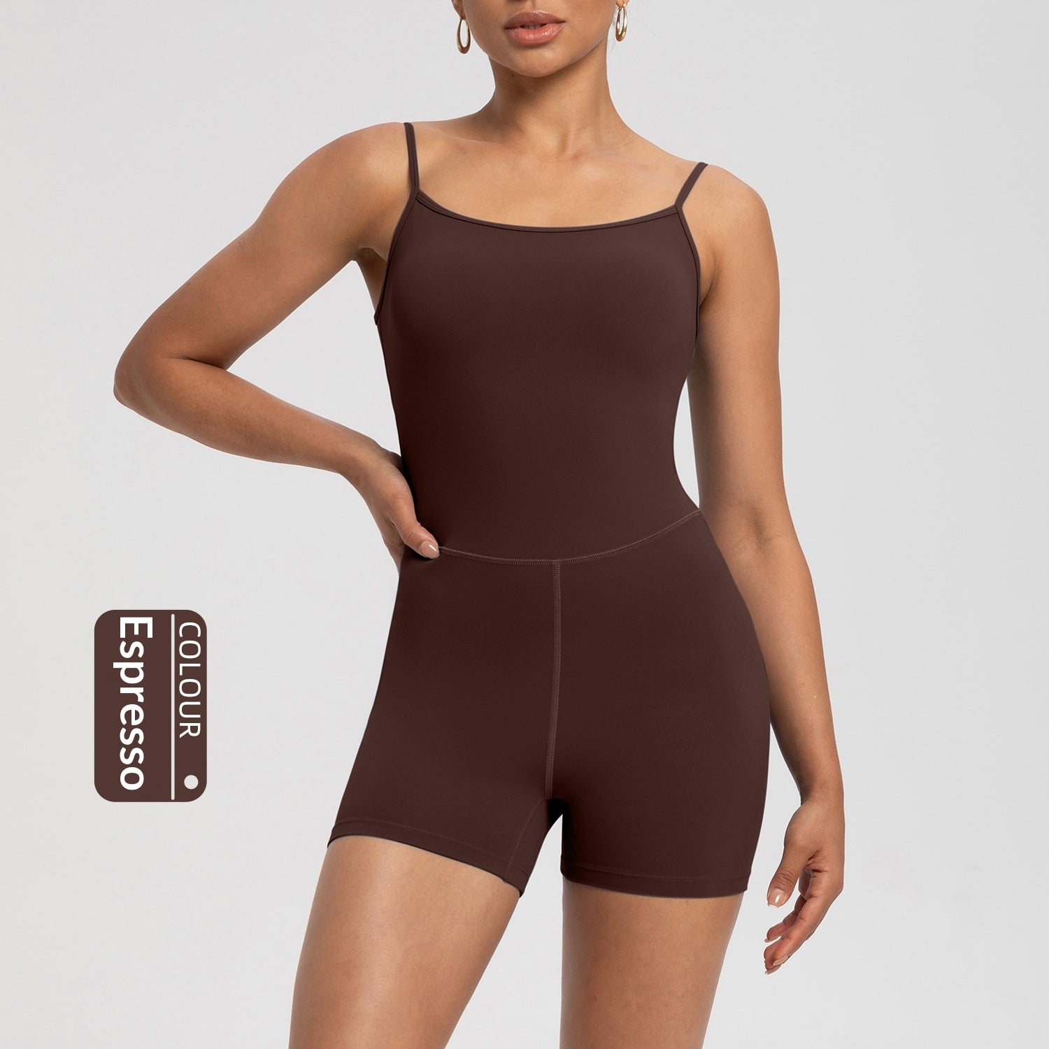 Women's Strappy Athletic Jumpsuit for Gym & Fitness
