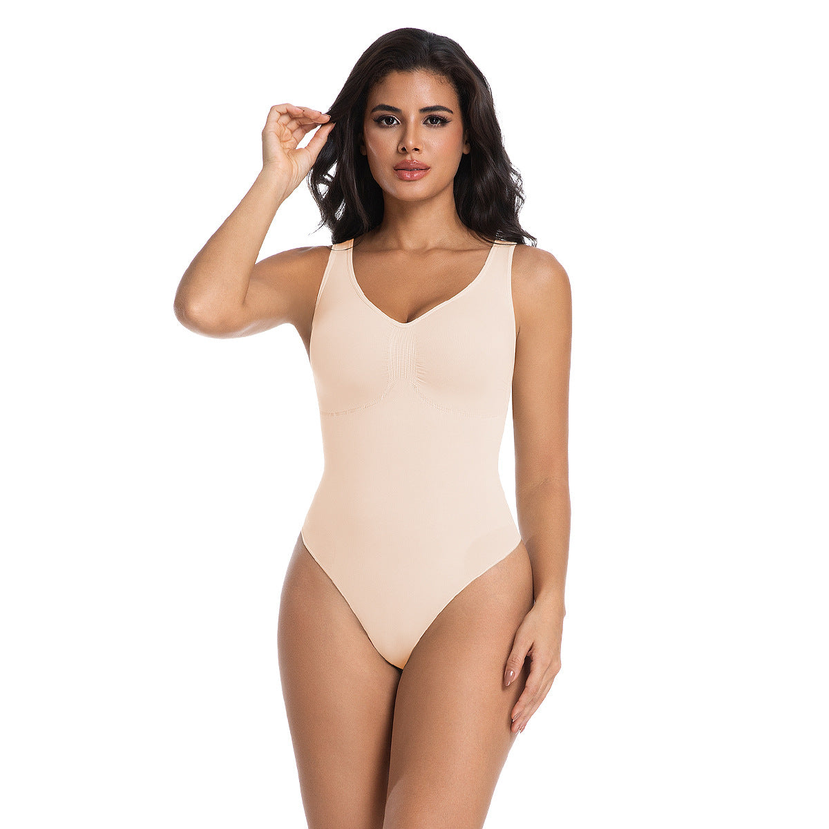 Seamless Thong Full Body Shaper & Tummy Control