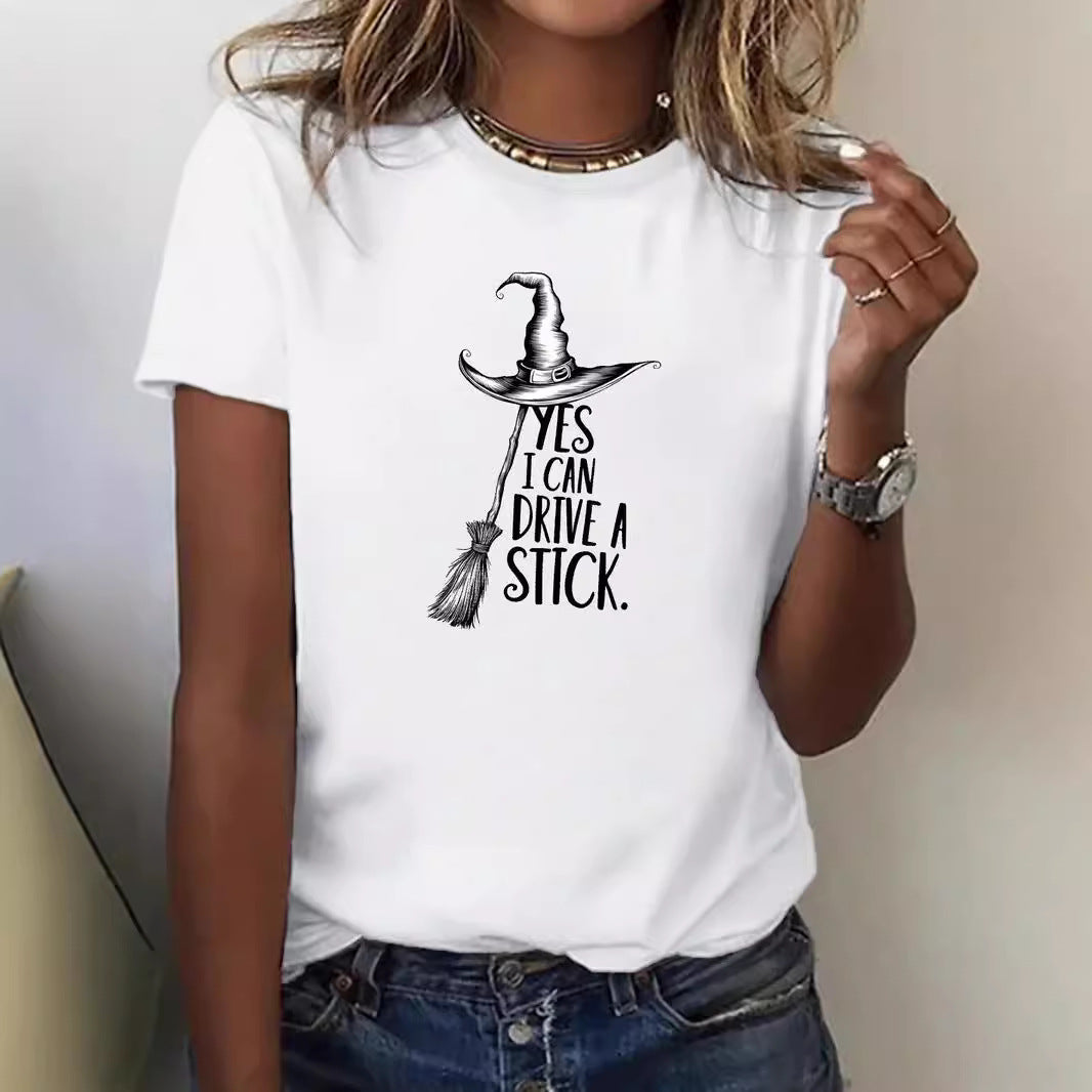 Women's Casual Cotton Short‑Sleeve Tee – Soft, Breathable, Mid‑Length