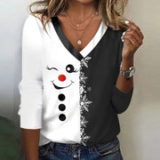 Casual Fashion Trends High Quality Color Matching Long Sleeve
