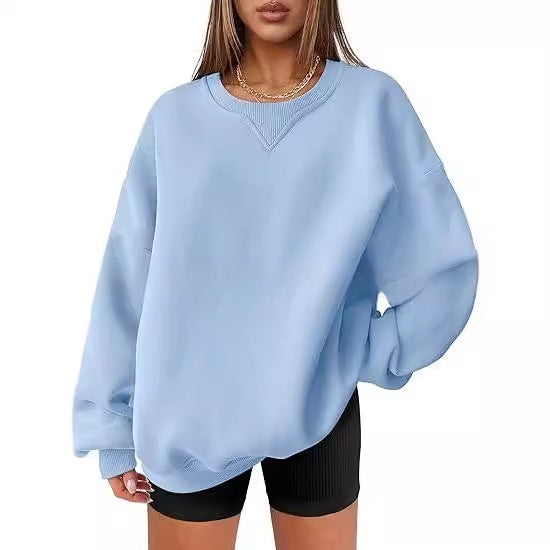 Cozy Wool Round Neck Pullover Sweater