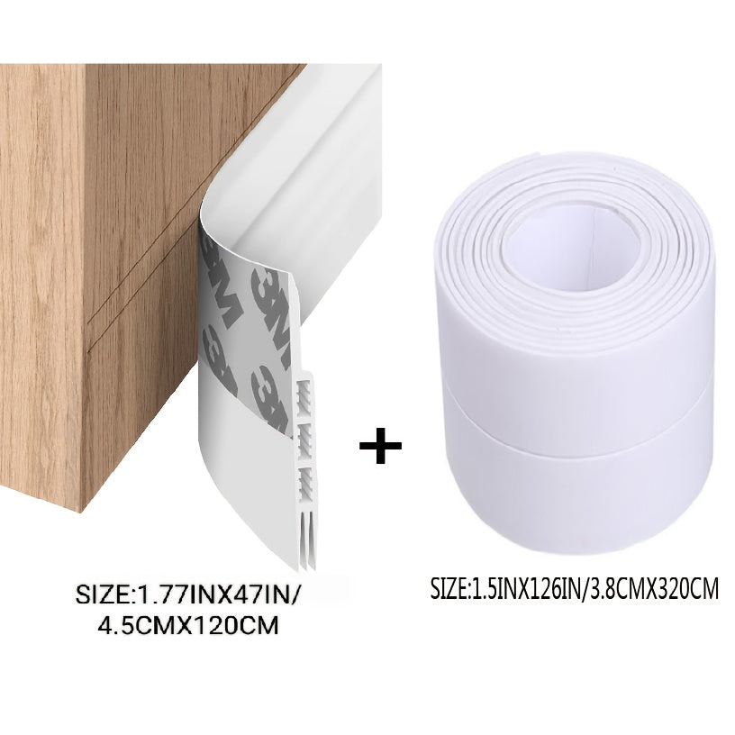 Weatherproofing Weatherproofing | Draft Stopper for Doors | Bottom Sweep for Exterior And Interior Doors | Noise And Dust Insulation Blocker for Garage Windows