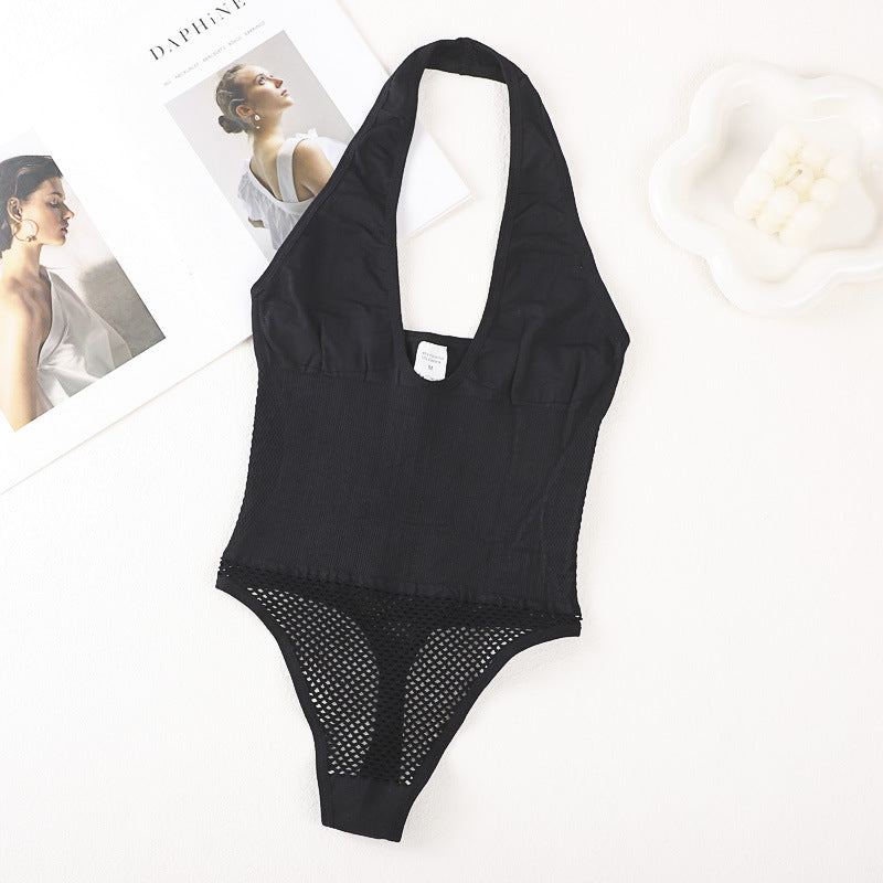 Women's Backless Slim-Fit Shaping Jumpsuit