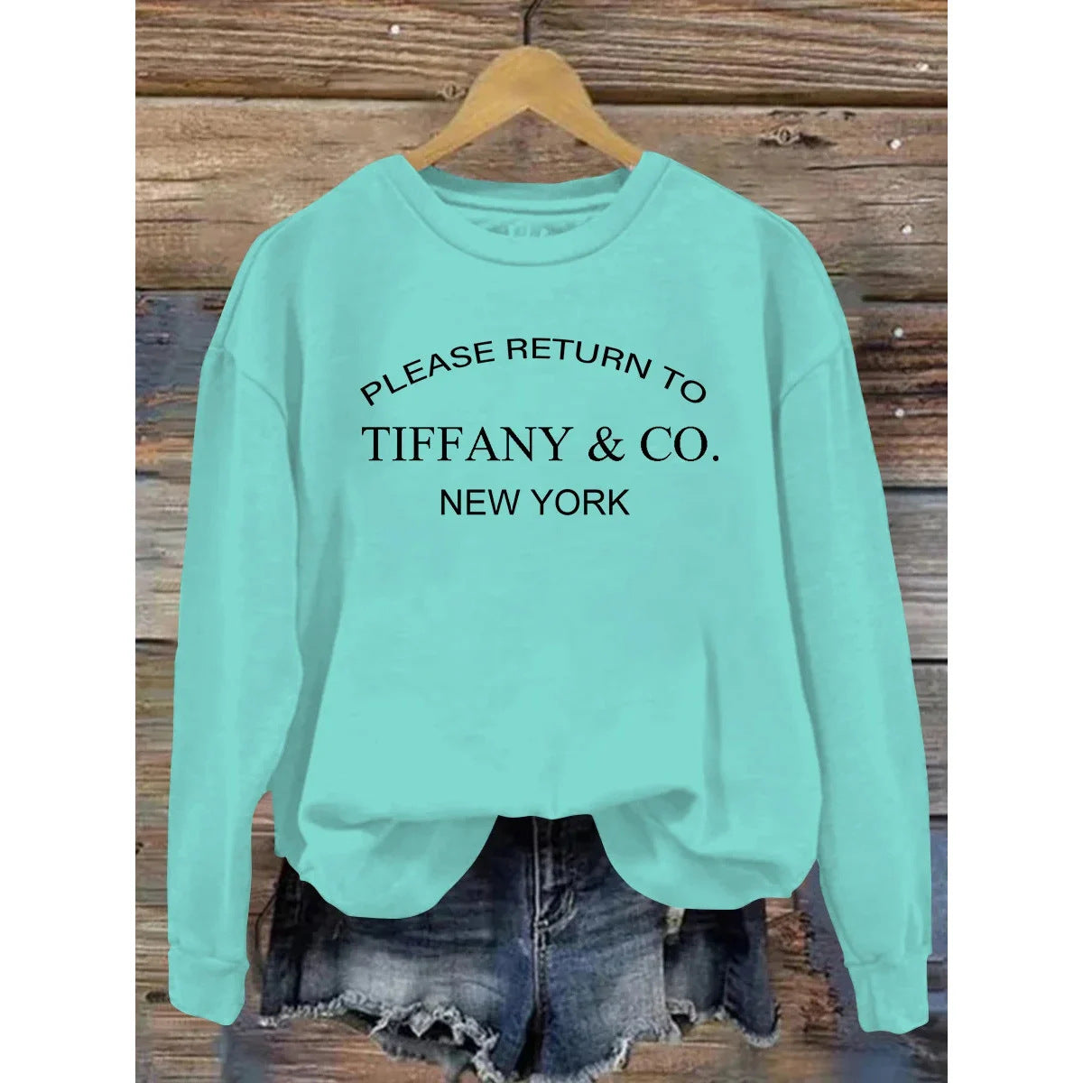 Women's 3D Cartoon Print Long Sleeve Raglan Sweater