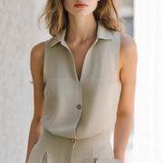 Women's Retro Layered Fashionable Shirt