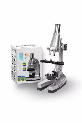 300x Magnification Floor Microscope with LED Light