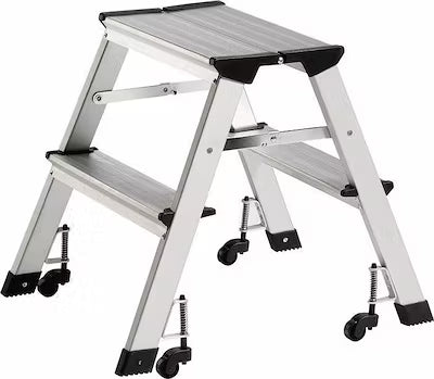 Folding material trolley with 150kg load capacity
