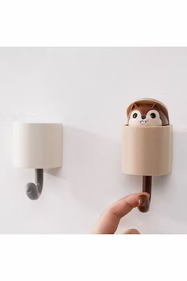 Sticky Wall Hook for Lightweight Items - Holds Up to 2.5kg