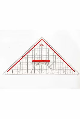 32cm triangular ruler with scale for model making and drafting