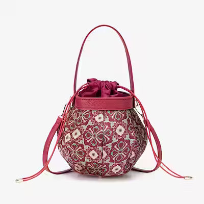 Handheld Bucket Bag with 3D Pocket