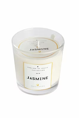 Jasmine Scented Glass Candle