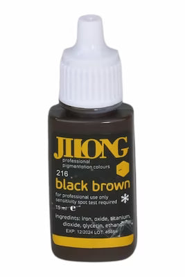 Professional Black-Brown Permanent Makeup Ink – 15ml