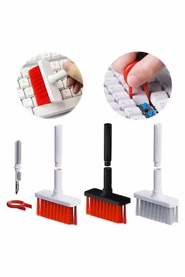 5-piece cleaning tool set for keyboards and headphones