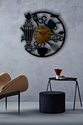Kitchen Café Wall Clock – Classic Design