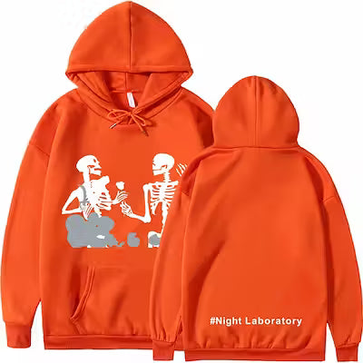 Korean Style Versatile Casual Pullover Hoodie - image 8