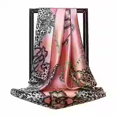 Leopard Chain Scarf
