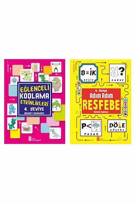 Level 4 Coding and Resfebe Activity Book for Children
