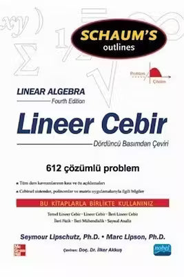Linear algebra textbook with solved problems and exercises