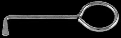 Lockpick set with locking hooks for pin tumbler locks