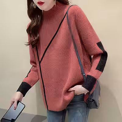 Loose-fitting Pullover Sweater